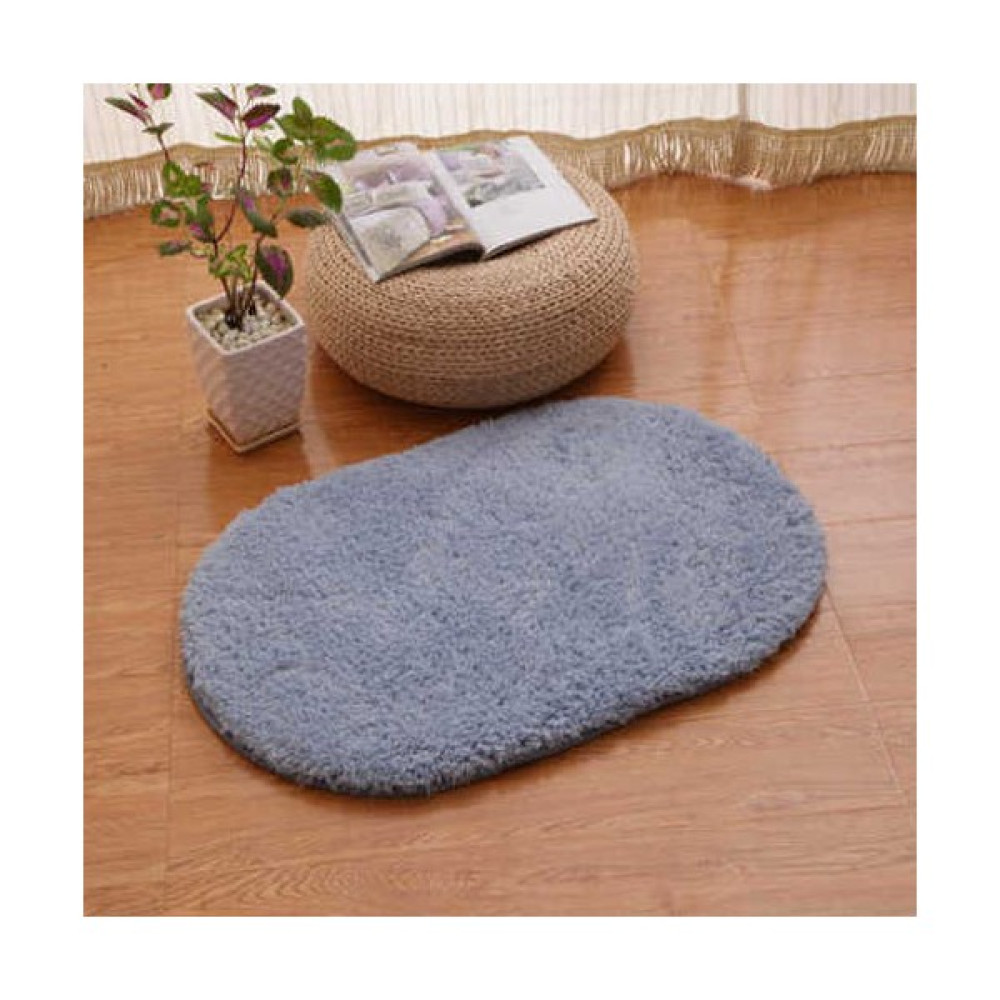 Htun Kalınlaştırılmış Emici Kaymaz Kapı Paspası, Banyo Banyo Banyo Banyo Mutfak Kapısı Yatak Odası Halı Paspas (Yurt Dışından) - 100 x 150 cm - Gri Paspas Fiyatı