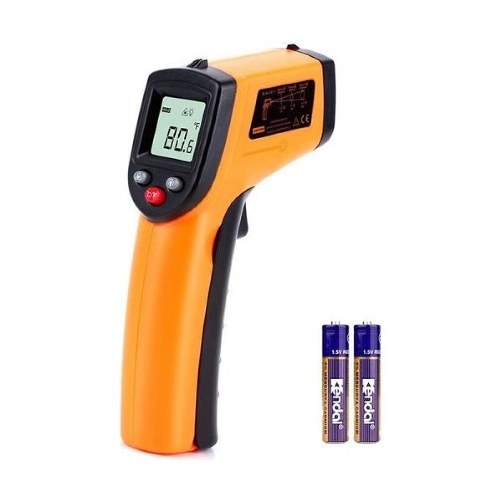 Htun Mutfak Termometresi, Temassız Lazer Kızılötesi Termometre -50°c - 400°C Pişirme Endüstrisi Için Arkadan Aydınlatmalı LCD Ekran (Yurt Dışından) Diğer Test ve Ölçüm Cihazları Fiyatı