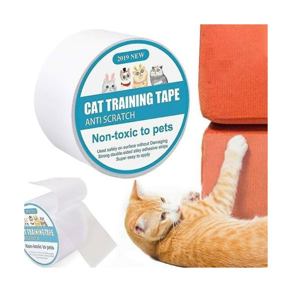 Htun Pet Kedi Köpek Çizilmez Bant Eğitim Kanepe Kapı Koruyucu Güvenlik Etiket (Yurt Dışından) - Krem Rengi Evcil Hayvan Ürünleri Fiyatı