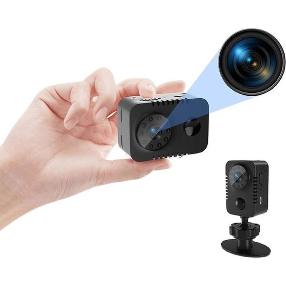 Htun Pır Hareket Dedektörü ve Gece Görüşlü Mini 1080P Hd Kamera Küçük Dadı Vücut Kameraları Kapalı Güvenlik Gözetim Kamerası 60 Gün Bekleme (Wifi O... Web Kameraları Fiyatı