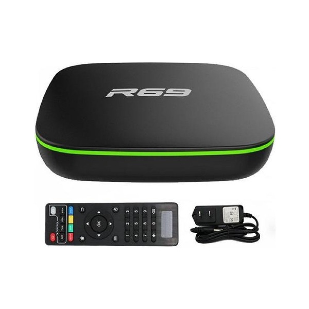 Htun R69 Akıllı Set Üst Tv Kutusu 4K Yüksek Defente Dört Çekirdekli 2.4g Wifi 1080P 2GB16GB Destek 3D Film Android Media Player (Ab Fişi) (Yurt Dış... DVD & Blu-Ray Oynatıcılar Fiyatı
