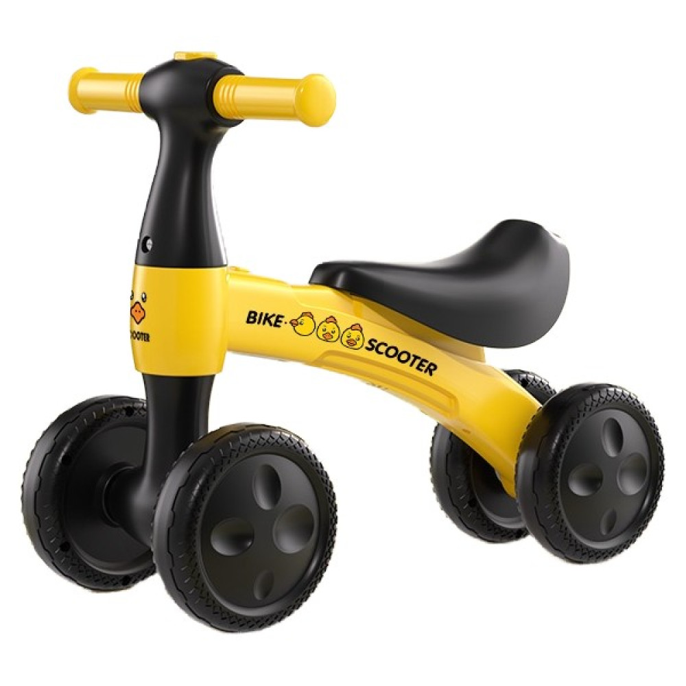 Hua Zai Pedalsız Çocuk Denge Aracı 1 Ila 3 Yaş Arası Çocuk Scooter'ı Dört Tekerlekli Bebek Scooter'ı Çocuk Paralel Araba Bebeği (Yurt Dışından) - Sarı Açık Hava, Deniz ve Spor Oyuncakları Fiyatı