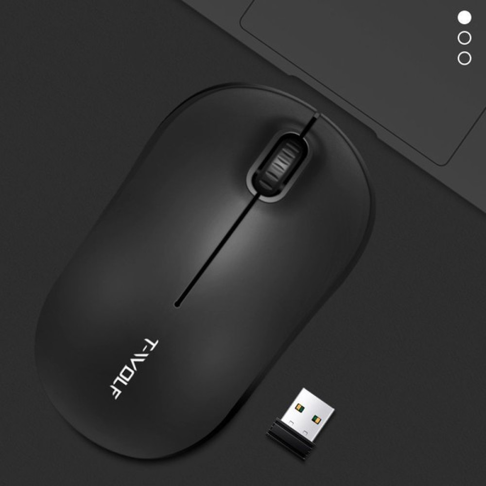 Huahai Q4 Pc Defter Dizüstü Bilgisayar Için Sessiz 2.4g Kablosuz Fare Taşınabilir Bilgisayar Fareleri - Siyah Klavye - Mouse Fiyatı