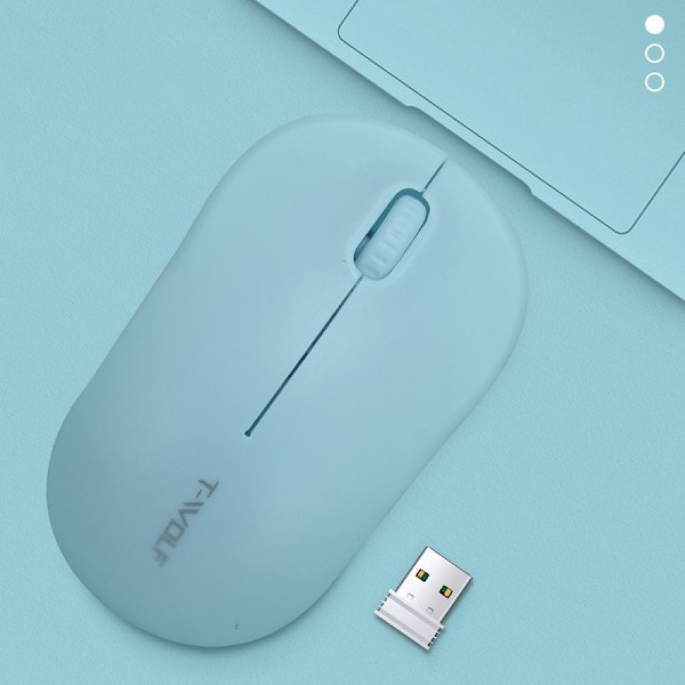 Huahai Q4 Pc Dizüstü Dizüstü Bilgisayar Için Sessiz 2.4g Kablosuz Fare Taşınabilir Bilgisayar Fareleri - Mavi Klavye - Mouse Fiyatı