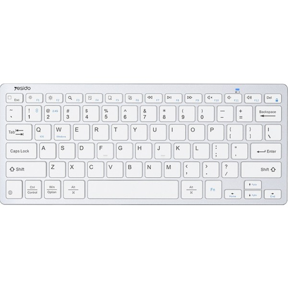 Huahai Yesıdo KB11 78 Tuşlar Taşınabilir Kablosuz Klavye 2.4g Bluetooth Çift Modlu Dizüstü Bilgisayar Klavyesi Oyuncu Klavyesi Fiyatı