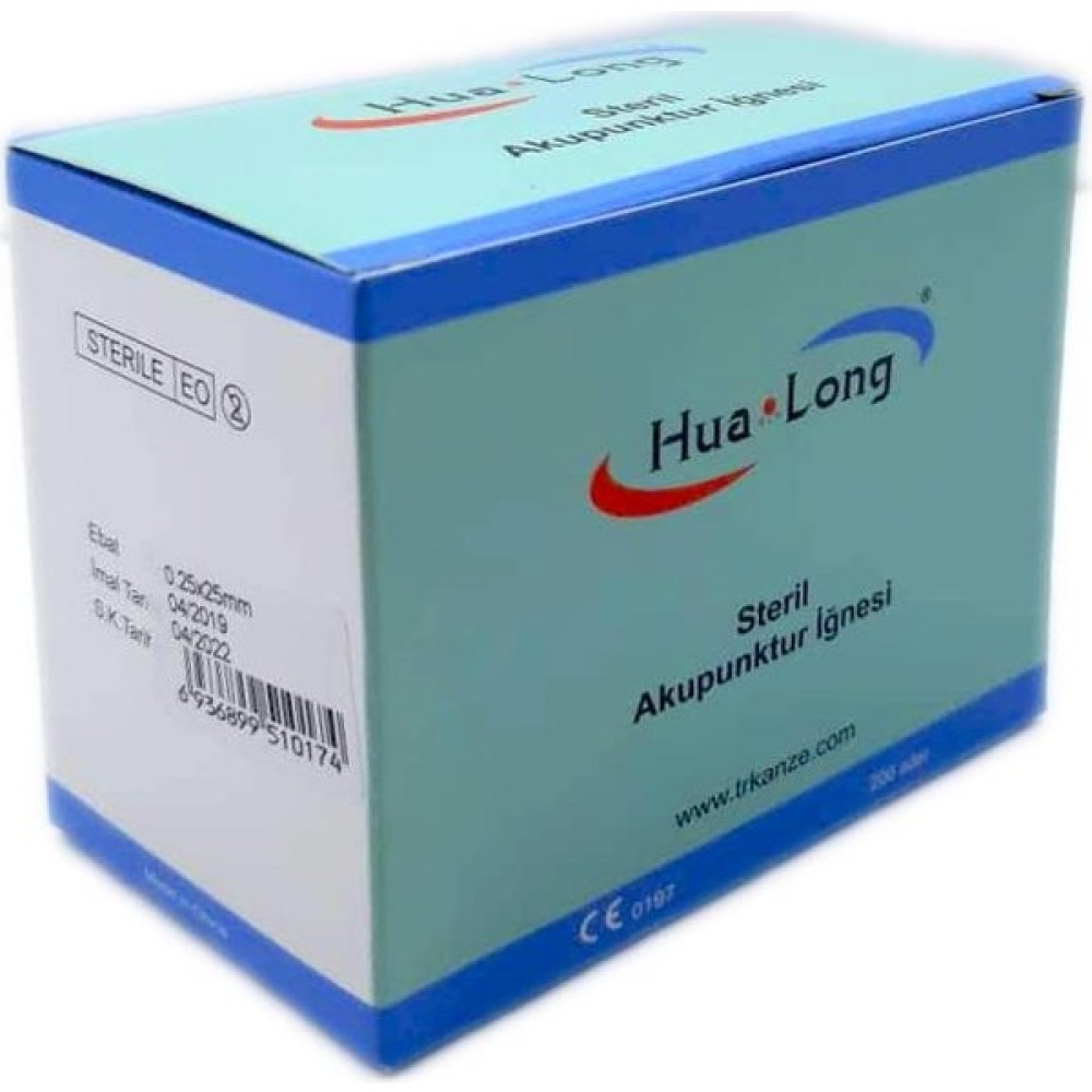 Hualong 0.25 x 30 mm Hualong Steril Akupunktur İğnesi Masaj Cihazları Fiyatı