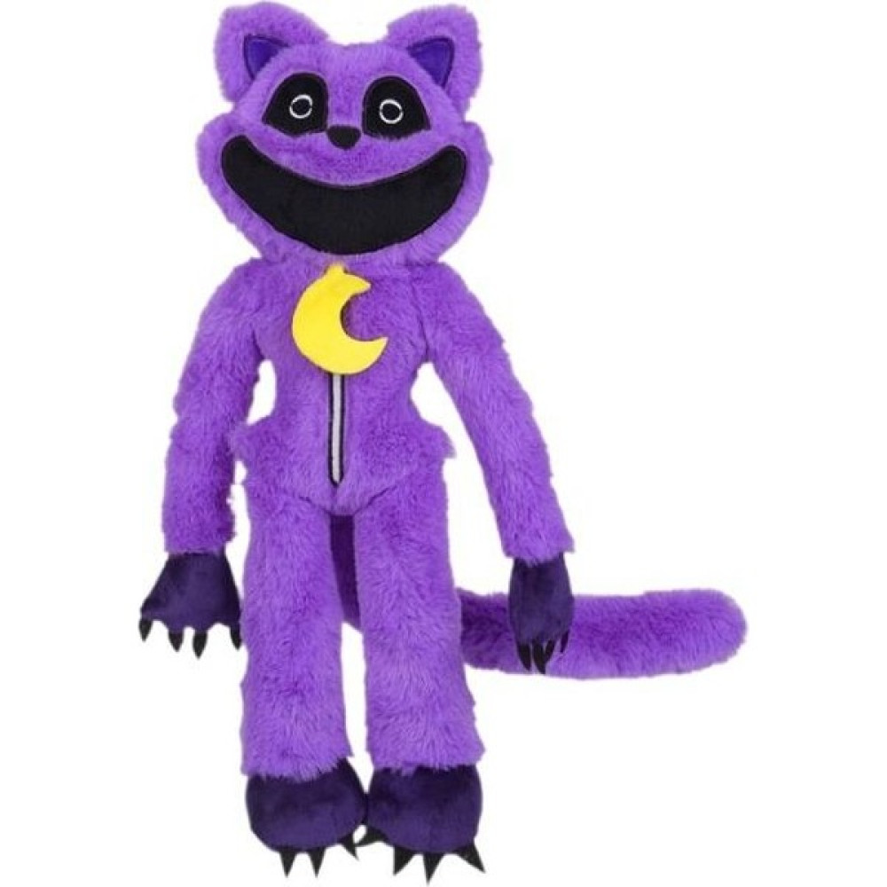 Huang Shoping Gülümseyen Büyük Yüz Mor Kedi Peluş Oyuncak Hayvan Peluş Oyuncak OYUNCAK-40CM (Yurt Dışından) - 40cm Peluş Oyuncaklar Fiyatı