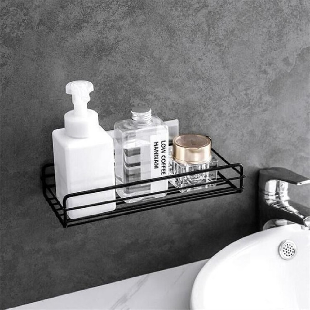 Huangdao HB Banyo Rafı Ücretsiz Delme Banyo Depolama Rafı Ferforje Çok Fonksiyonlu Duvar Uzun Şerit Raf Mutfak Tuvalet Malzemeleri (Yurt Dışından) Banyo Aksesuarları Fiyatı