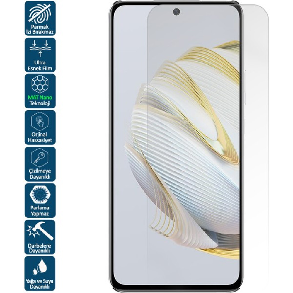 Huawei Nova 11I Mat Parmak Izi Bırakmayan Nano Ekran Koruyucu Film Cep Telefonu Ekran Koruyucusu Fiyatı