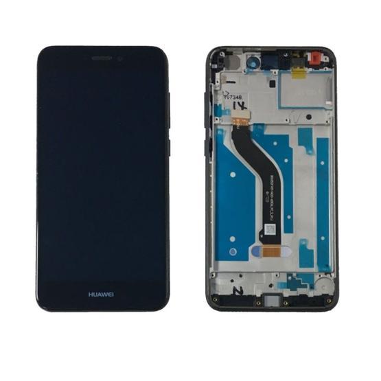 Huawei P9 Lite 2017 Dokunmatik Siyah Çıtalı Lcd Ekran