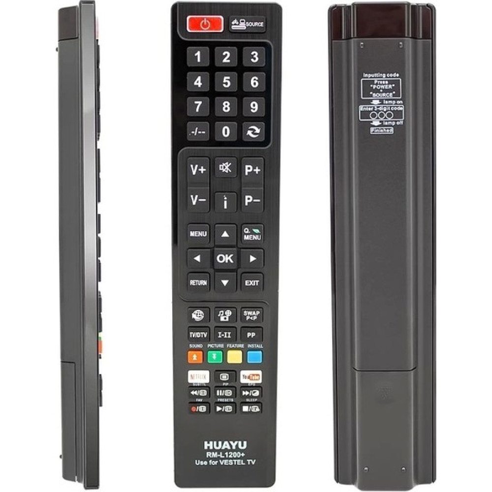 Huayu Kl RM-L1200+ Vestel Youtube - Netflıx Tuşlu Lcd-Led Tv Kumanda (4172) Oto Boyaları Fiyatı