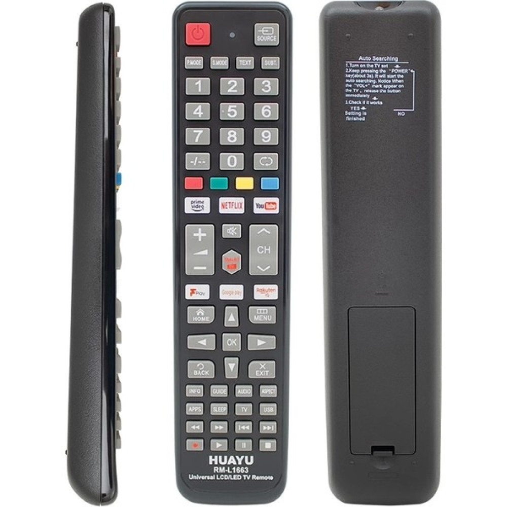 Huayu Kl RM-L1663 Netflıx-Youtube-Google Play Tuşlu Unıversal LCD LED Tv Kumanda (4172) Oto Boyaları Fiyatı