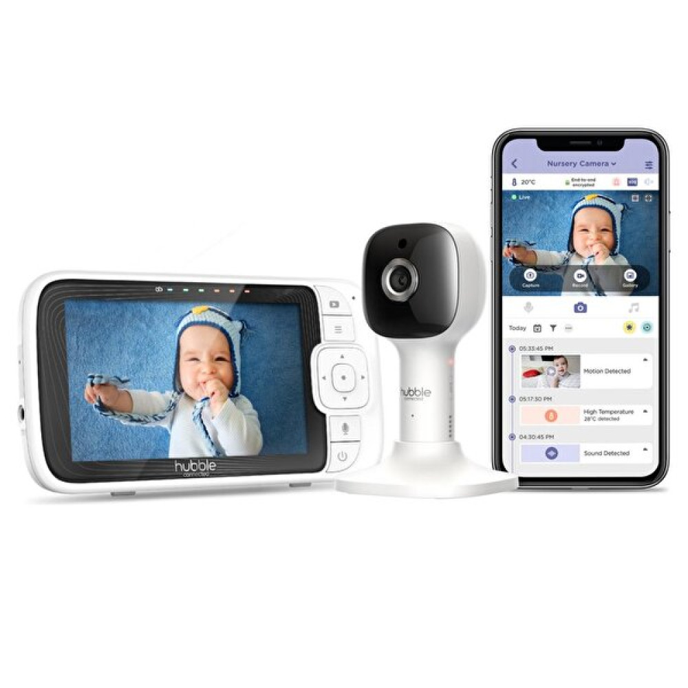 Hubble Nursery Pal Cloud 5" Wi̇-Fi̇ Dijital Ekranlı Bebek Kamerası Bebek Kamerası Fiyatı