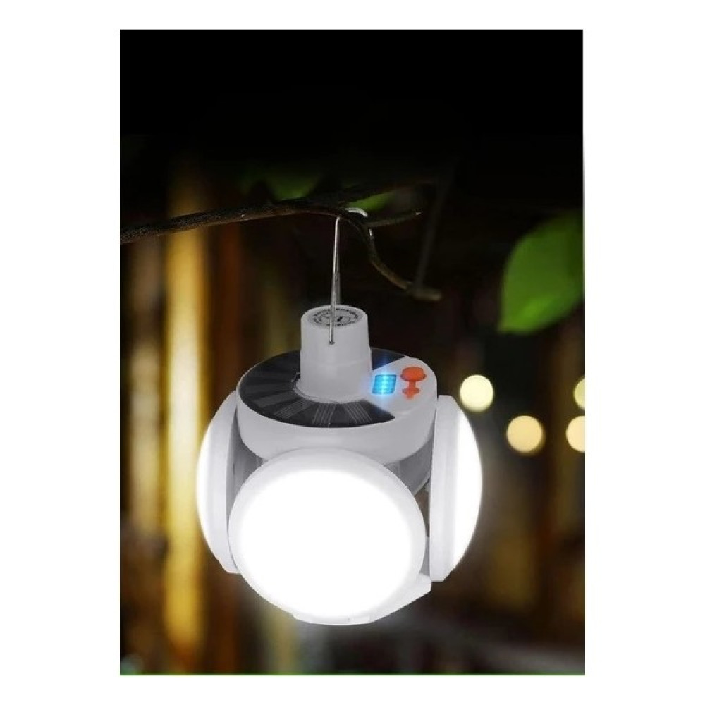 Hubstein Solar Güneş Enerji ve USB Sarjlı 5 Kanatlı Bahçe Aydınlatma LED Askılı Pratik Kamp Lamba Dış Mekan & Bahçe Oyuncakları Fiyatı