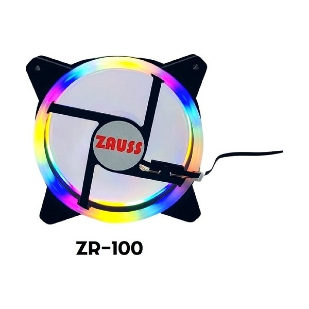 Hubstein ZR-100 1800RPM Rainbow Rgb Kasa Fanı 12CM Renkli Gökkuşağı Fanı 0.3A Soğutucular Fiyatı