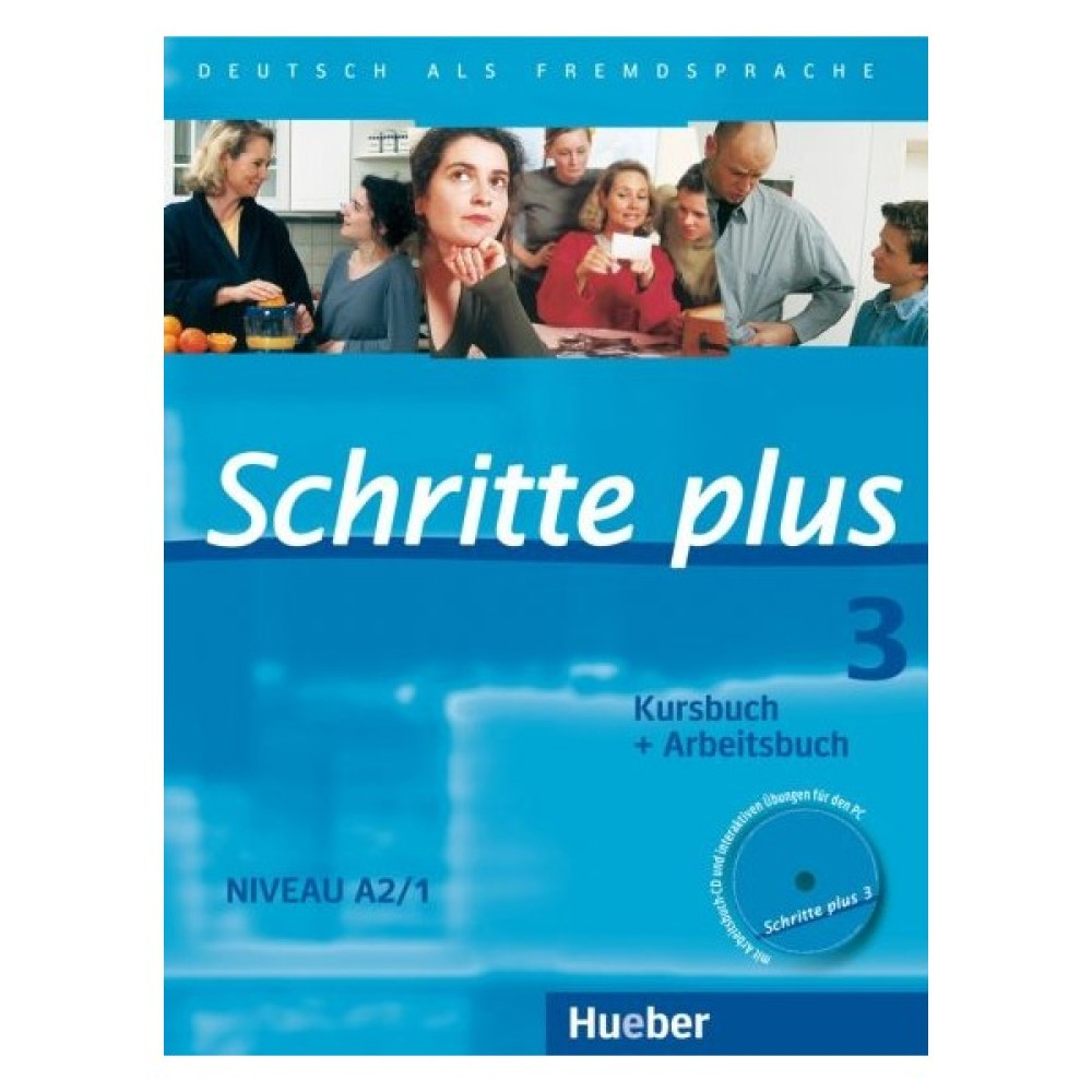 Hueber Schritte Plus 3: Kurs Und Arbeitsbuch Mit Audio-Cd Zum A2.1 Yabancı Dil Öğretici Kitaplar ve Eğitim Setleri Fiyatı