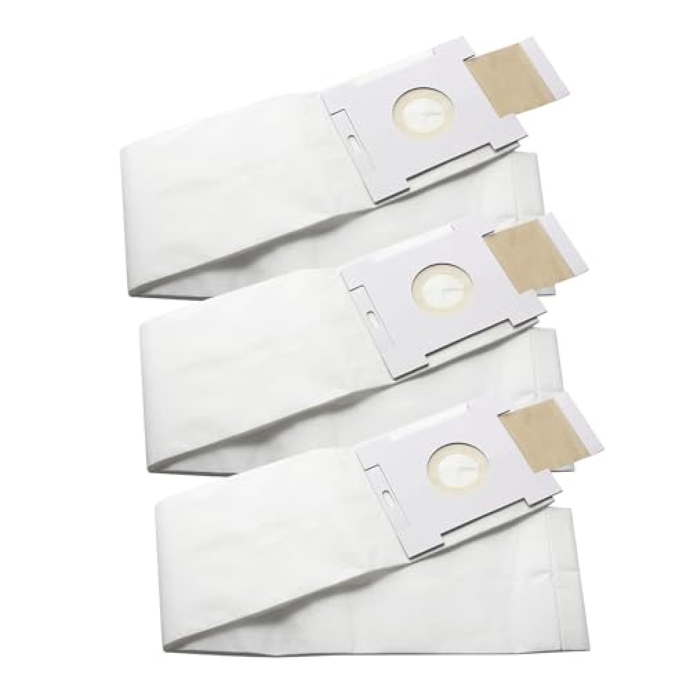 Hugexpen VX3918STD 8-Gallon Central Vacuum Bags Replacement for Broan-NuTone VX3918STD 8-Gallon Bag Standard Filter Media Bags, for VX550 and VX1000 Series Central Vacuum Systems（3PCS）