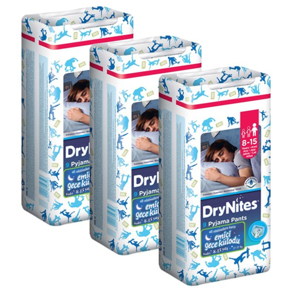 Huggies Dry Nites Gece Külodu Erkek Large Beden 3 Adet - L Bebek Bezi Fiyatı