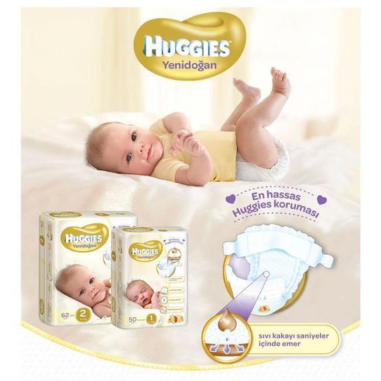 Huggies No:1 Yenidoğan Bebek Bezi