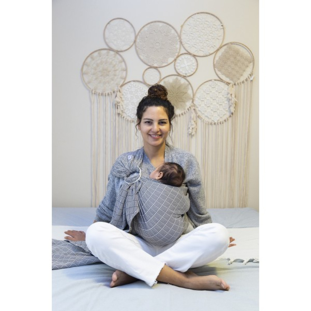 Huggyberry Herringbone Mist Halka Sling Bebek Arabası ve Pusetler Fiyatı