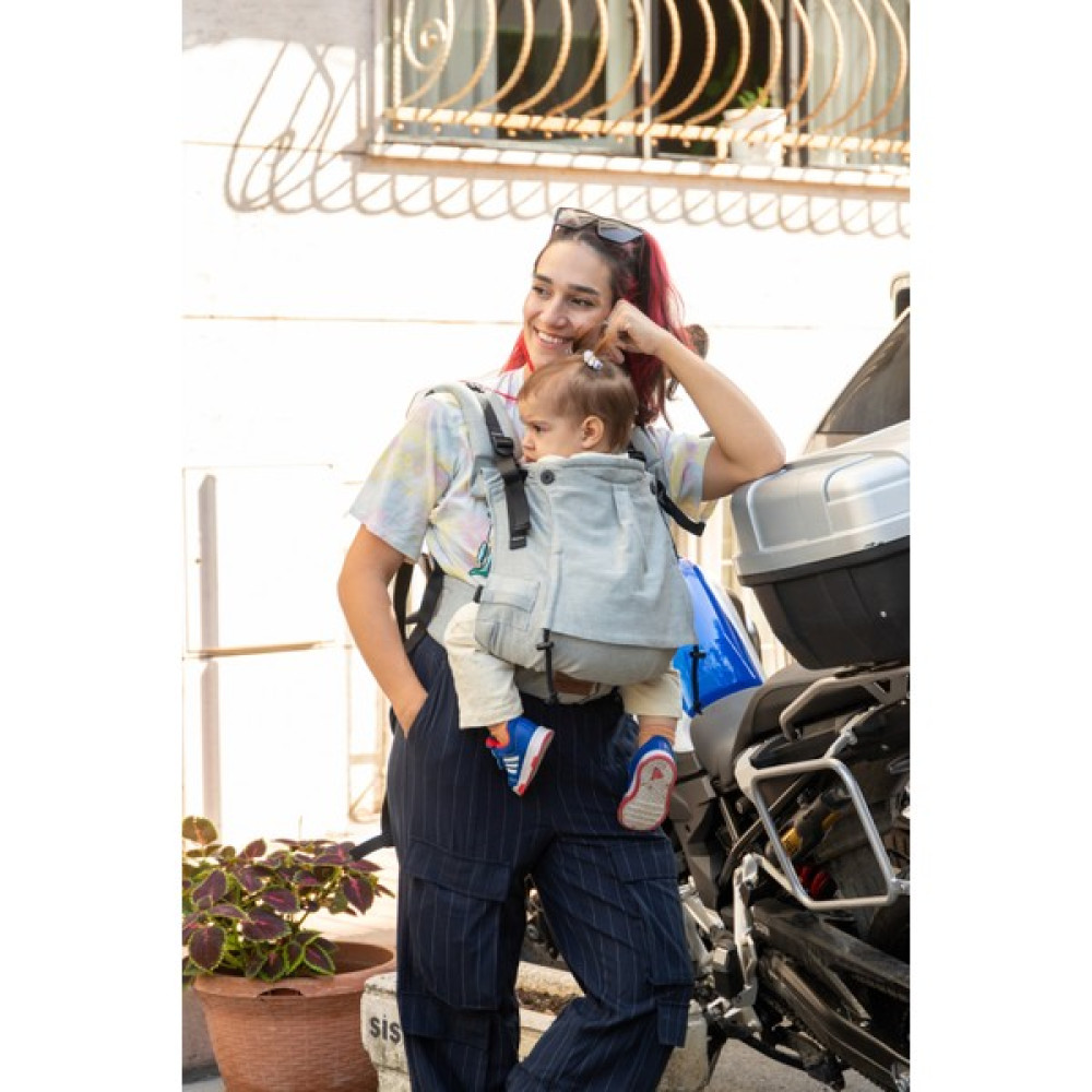 Huggyberry Huggy Plus Toddler Size Carrier - Silver Bebek Arabası ve Pusetler Fiyatı