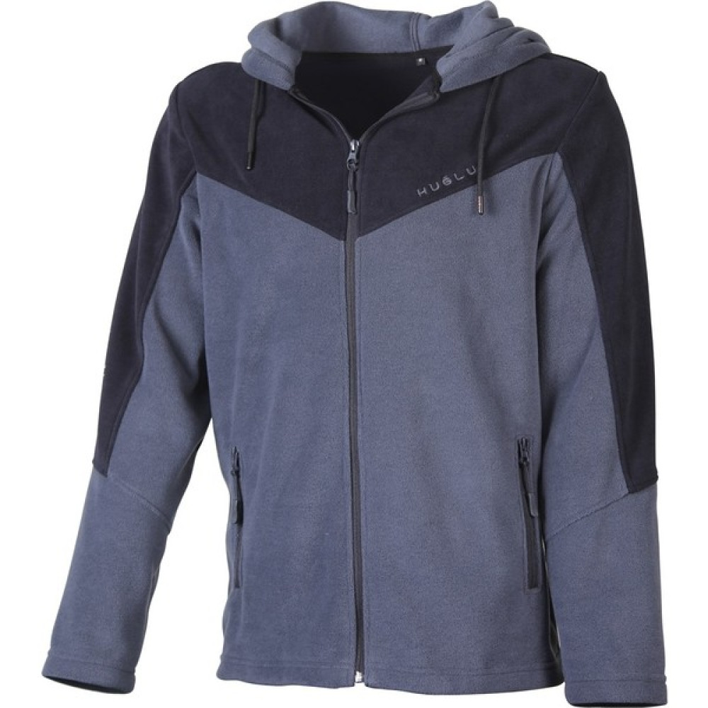Huğlu Outdoor V Robalı İki Renkli Polar Hırka Erkek Hırkalar Fiyatı