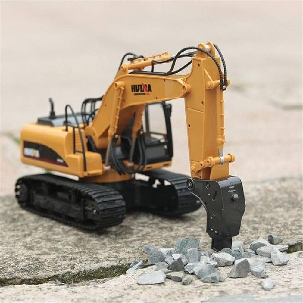 Huına 1/14 Yüksek Kalite 16 Kanal Rc Model Ekskavatör Kırıcı Ataşmanlı Delici Matkap Uzaktan Kumandalı Çok Fonksiyonlu Metal İş Makinası - 2.4G Ful... RC Araçlar ve Aksesuarları Fiyatı