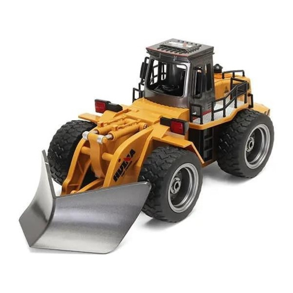Huına 1/18 Rc Model Kar Küreme Dozeri Uzaktan Kumandalı İş Makinası - 2.4G 6 Kanal Kumanda Işıklı - 1586 - Sarı RC Araçlar ve Aksesuarları Fiyatı