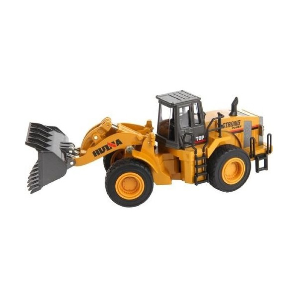 Huına 1/40 Yüksek Kalite Ekskavatör Buldozer Kamyon Iş Makinası 1913 - Sergilenmeye Hazır Diecast Metal ( Kumandalı Değildir ) - Sarı Oyuncak Araç Fiyatı