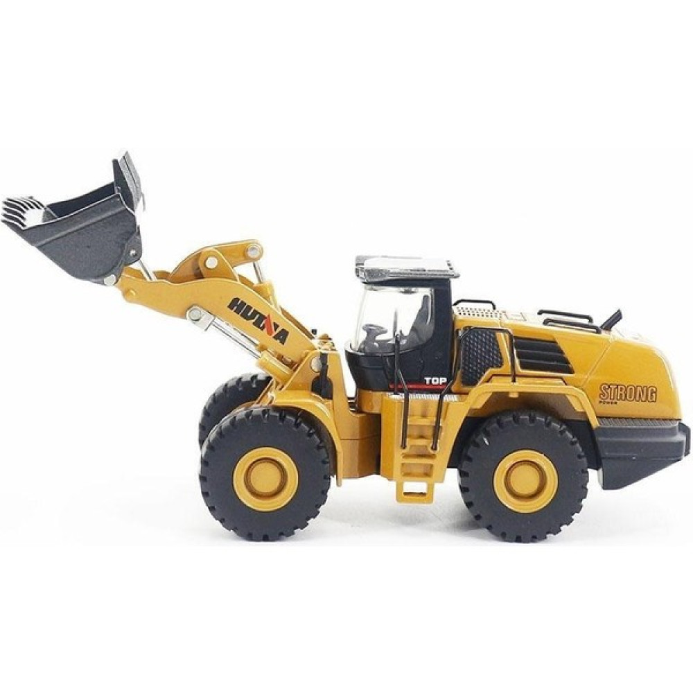 Huına 1/50 Ekskavatör Buldozer Kazıcı Iş Makinası 1714-2 - Sergilenmeye Hazır Diecast Metal ( Kumandalı Değildir ) - Sarı Oyuncak Araç Fiyatı