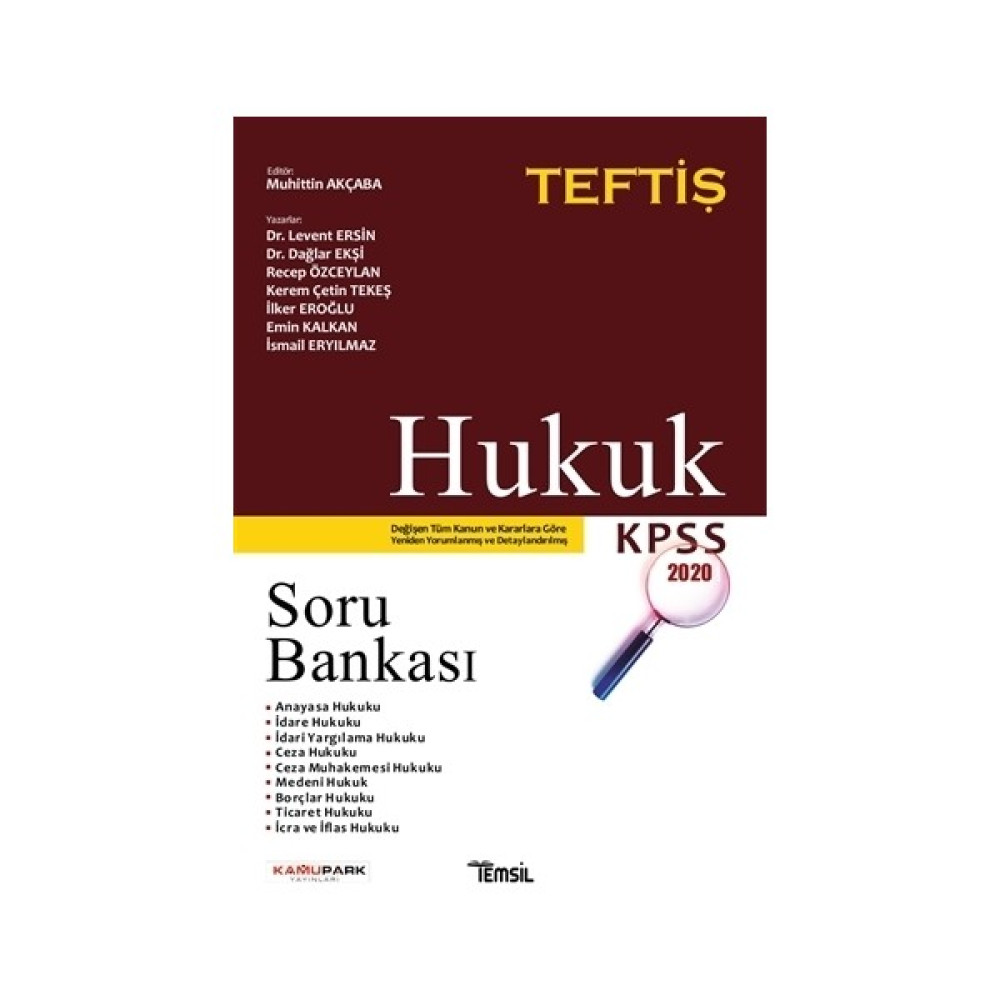Hukuk Soru Bankası - Levent Ersin Genel Hukuk Fiyatı