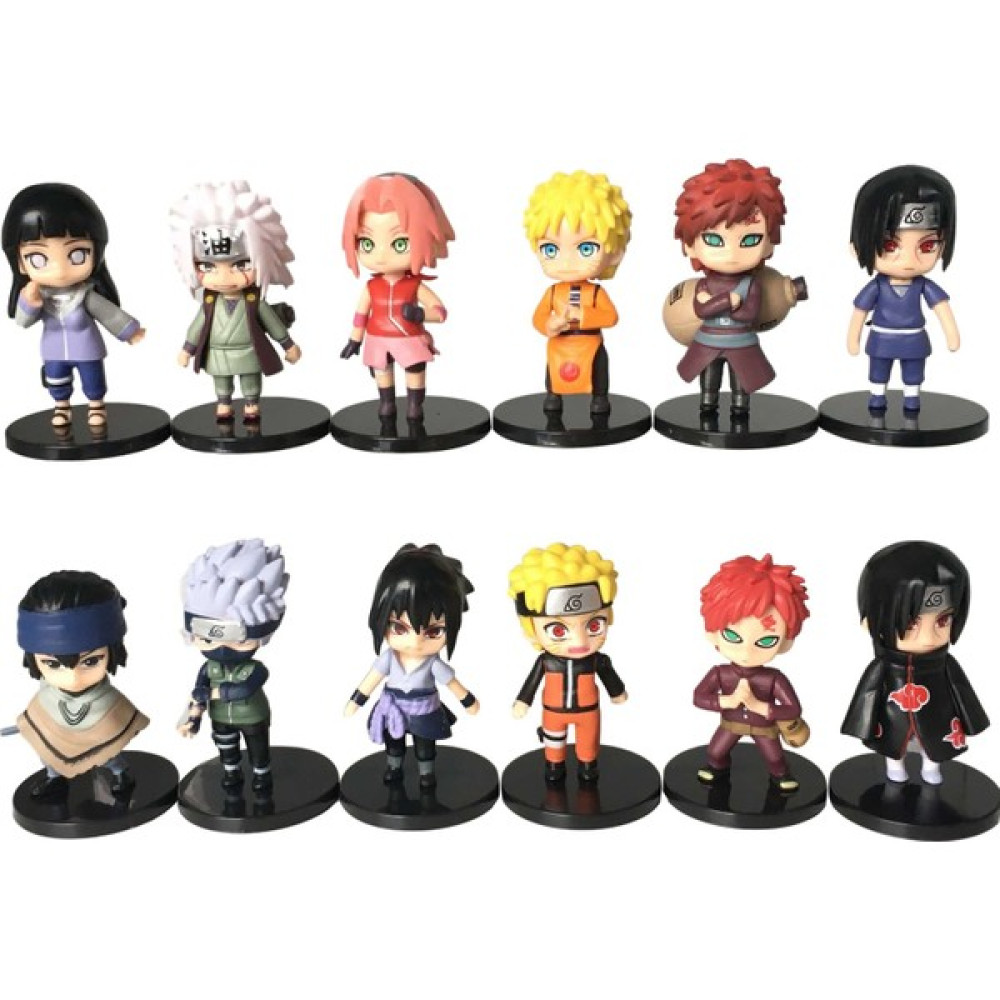 Hulv 12 Adet Naruto Anime Aksiyon Figürleri - Çok Renkli (Yurt Dışından) Oyuncak Fiyatı