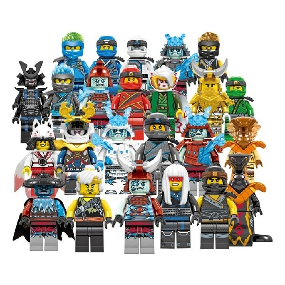 Hulv 24 Adet Ninjago Mini Figürler Kai Jay Sensei Wu Usta Yapı (Yurt Dışından) Legolar ( Yapım Oyuncakları ) Fiyatı