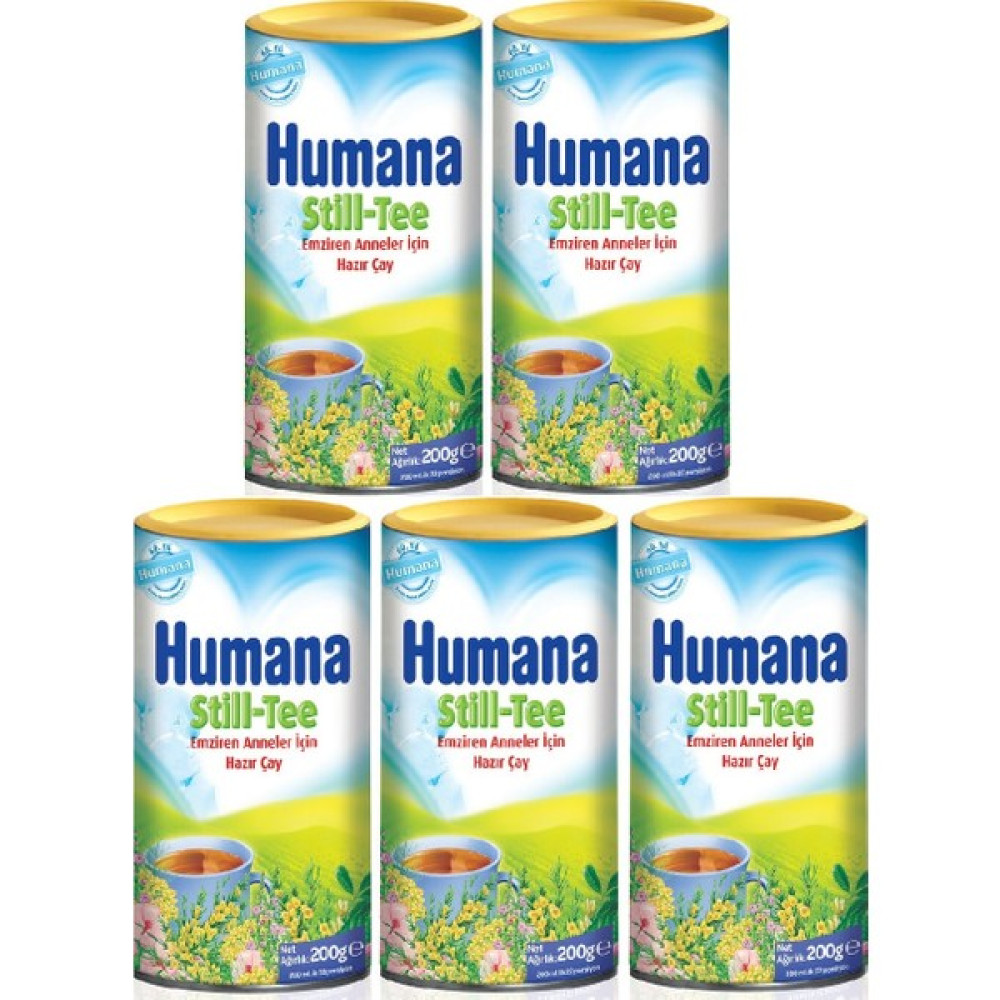 Humana Still - Tee Emziren Anneler İçin Bitki Çayı 200 gr - 5 Adet Bebek Mamaları Fiyatı
