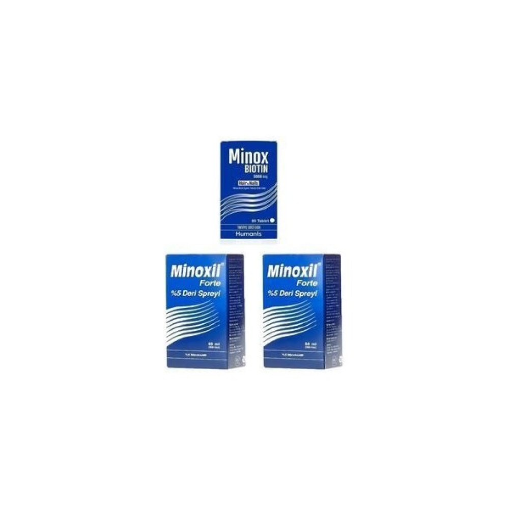 Humanis Minox Biotin ve 2 Kutu Minox Sprey Hediyeli Saç Bakım Maskeleri & Serumlar & Spreyler Fiyatı