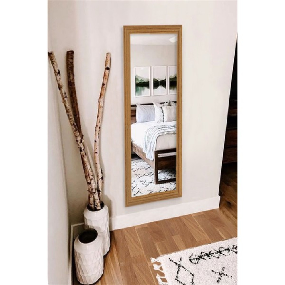 Hüma's Dekoratif Retro Boy Aynası Teak - 160 x 48 cm Ayna Fiyatı