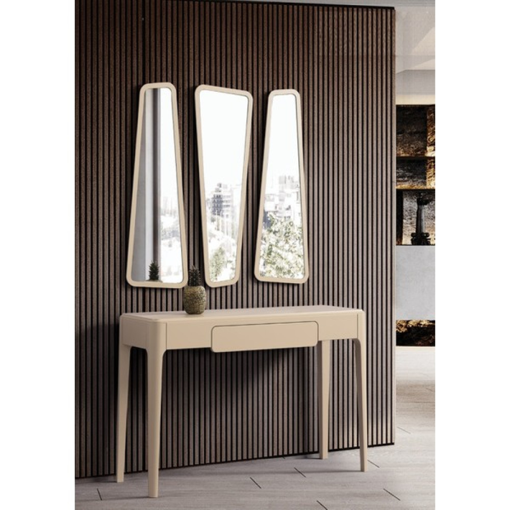 Hümas Modern Krem Lake Çekmeceli Dresuar 120 x 80 x 40 cm Dresuar / Makyaj Masası Fiyatı