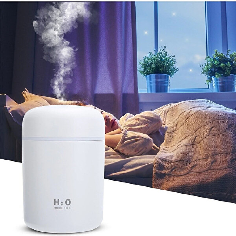 Humidifier Hava Nemlendirici Buhar Makinesi ile Ferah ve Renkli Bir Atmosfer - Beyaz Bebek Güvenlik Fiyatı