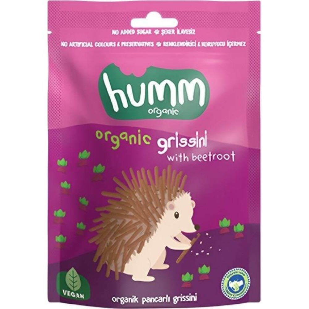 Humm Organic Organik Pancarlı Grissini 55 gr Bebek Beslenme Gereçleri Fiyatı