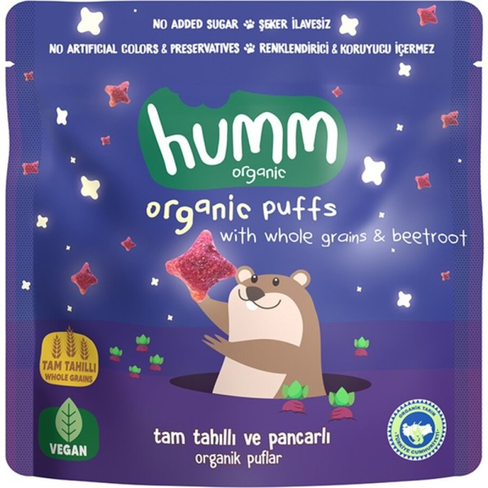 Humm Organıc Pancarlı Tam Tahıllı Puflar 30 gr Bebek Şampuanı Fiyatı