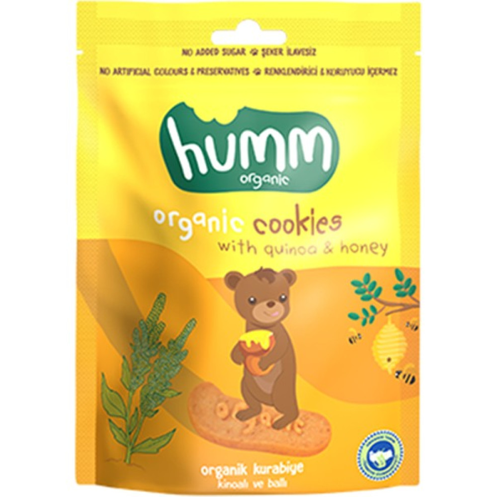 Humm Organik Ballı ve Kinoalı Kurabiye 55GR Bebek Beslenme Gereçleri Fiyatı