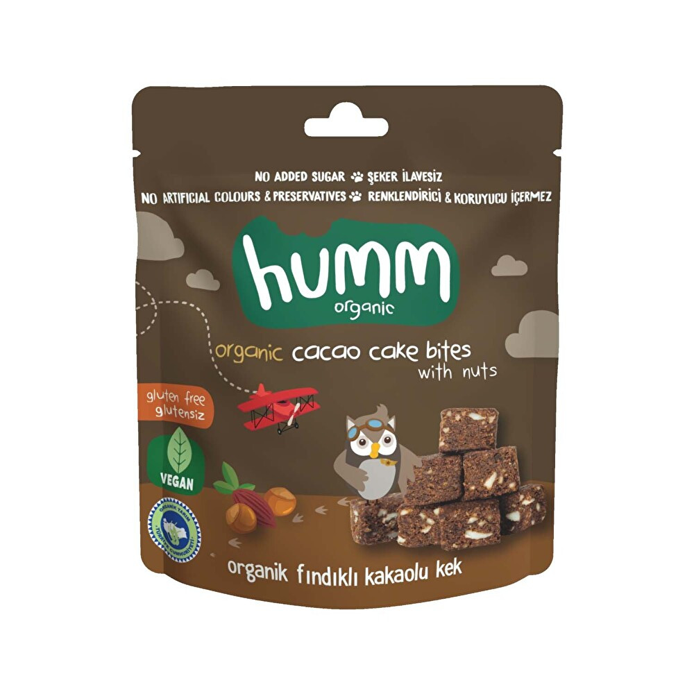 Humm Organik Fındıklı Kakaolu Kek 30 g Organik Ürünler Fiyatı