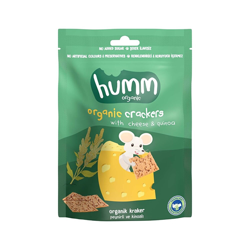 Humm Organik Peynirli Ve Kinoalı Kraker 60 g Organik Ürünler Fiyatı