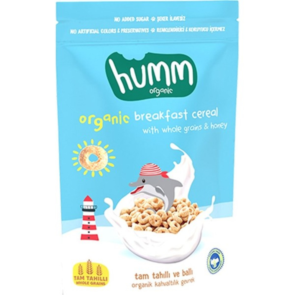 Humm Organik Tam Tahıllı ve Ballı Kahvaltılık Gevrek 80GR Bebek Beslenme Gereçleri Fiyatı