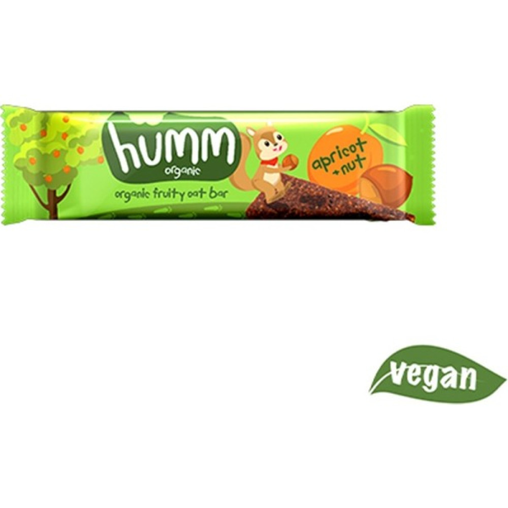 Humm Organik Vegan Kayısılı ve Fındıklı Yulaf Bar 27GR Bebek Beslenme Gereçleri Fiyatı