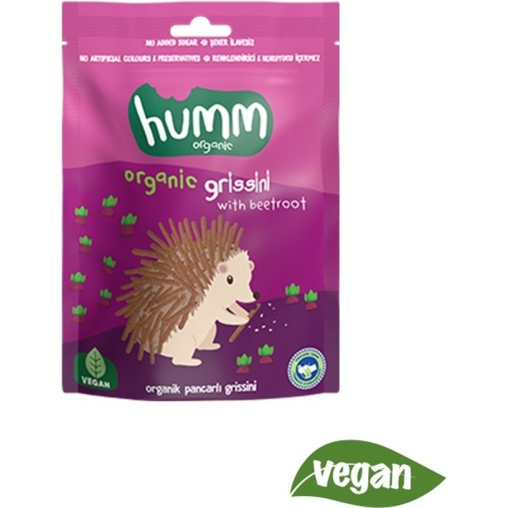 Humm Organik Vegan Pancarlı Grissini 55GR Bebek Beslenme Gereçleri Fiyatı