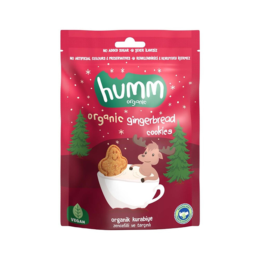 Humm Organik Zencefil Tarçın Kurabiye 55 g Organik Ürünler Fiyatı