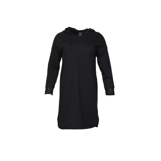 Hummel 920707-2001 Siyah Fontane Hoodie Kadın Elbise