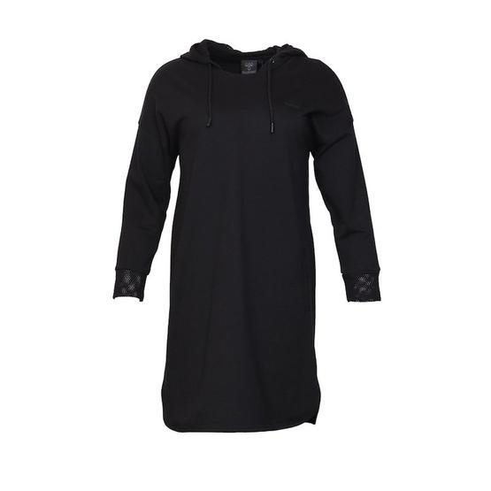 Hummel 920707-2001 Siyah Fontane Hoodie Kadın Elbise