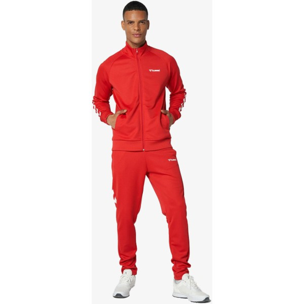 Hummel Hmlfalconzo Zip Erkek Kırmızı Eşofman Üstü 921133-3658 Erkek Eşofman Fiyatı